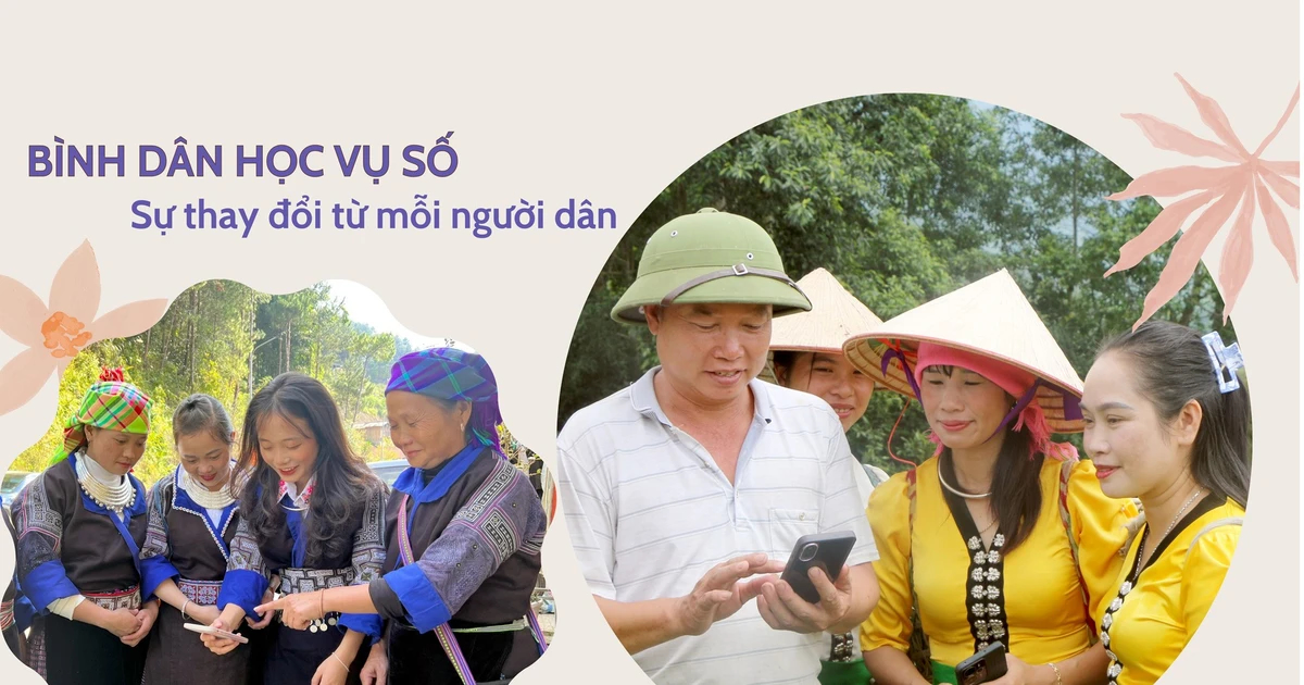 Phong trào “Bình dân học vụ số” mang lại lợi ích thiết thực cho người dân